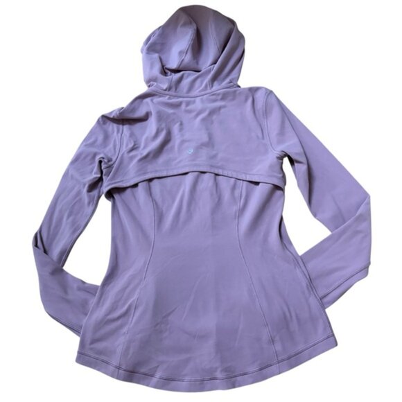 Lululemon Hooded Define Jacket Nulu Vintage Mauve Size 6 - Picture 2 of 5